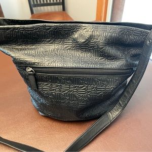 Stone Mountain leather shoulder bag.